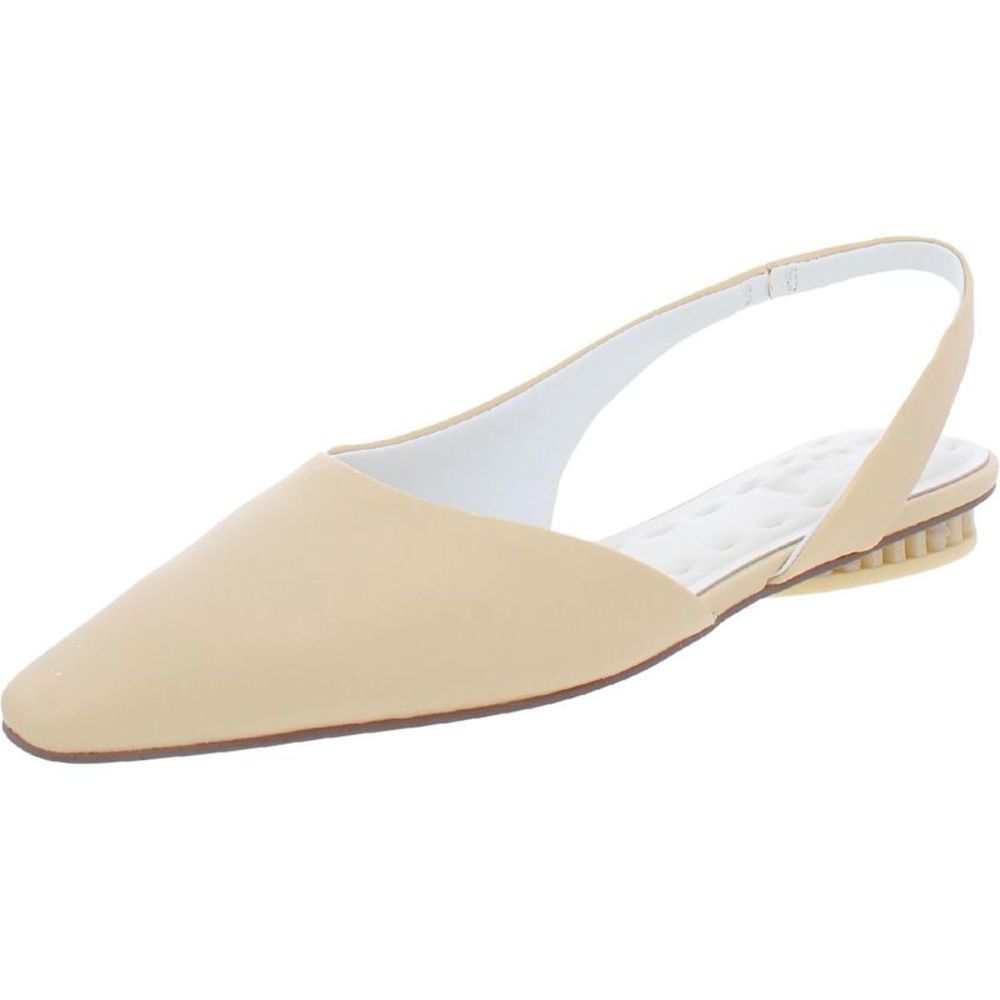 Sarto Franco Sarto Womens Riva Yellow Leather Slingback D'Orsay Shoes NWT